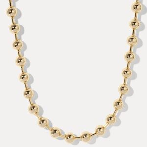 Miranda Frye BOSTON gold bead necklace